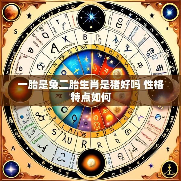 一胎是兔二胎生肖是猪好吗 性格特点如何