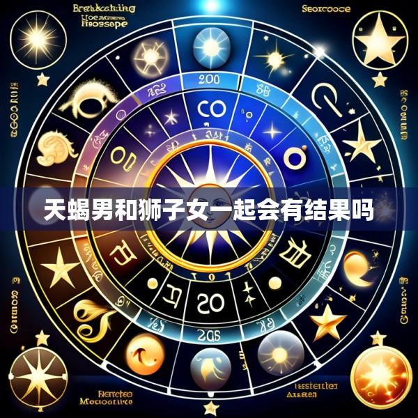 天蝎男和狮子女一起会有结果吗