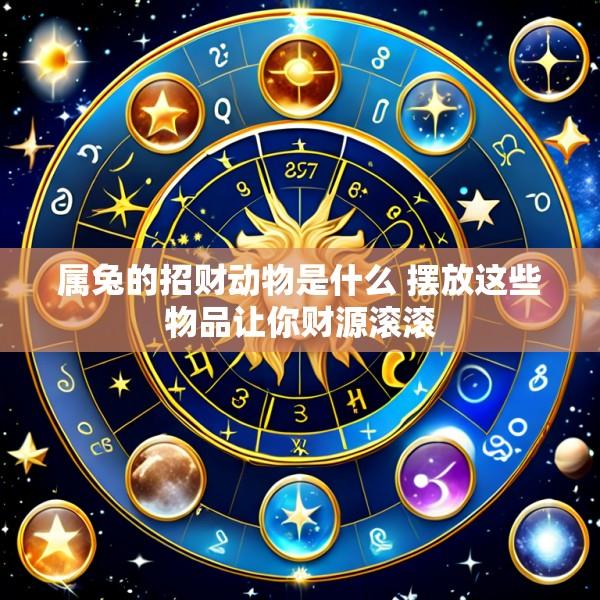 属兔的招财动物是什么 摆放这些物品让你财源滚滚