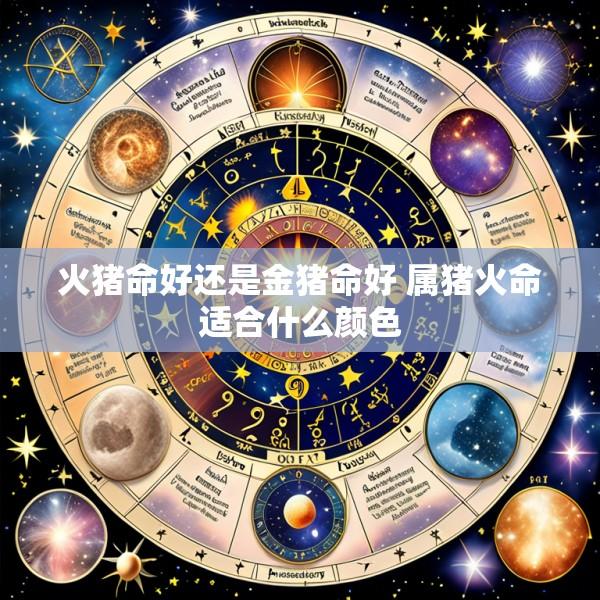 火猪命好还是金猪命好 属猪火命适合什么颜色