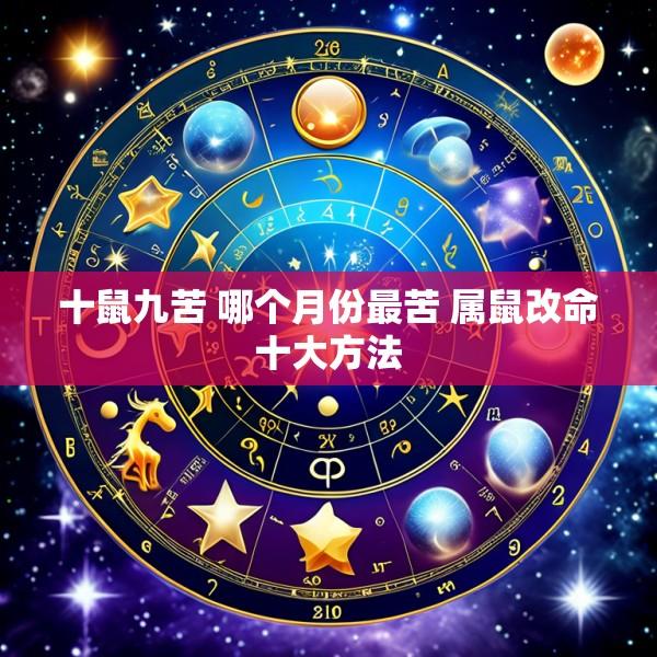 十鼠九苦 哪个月份最苦 属鼠改命十大方法
