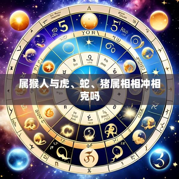 属猴人与虎、蛇、猪属相相冲相克吗