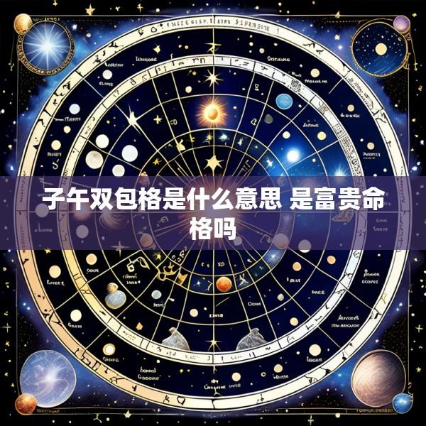 子午双包格是什么意思 是富贵命格吗
