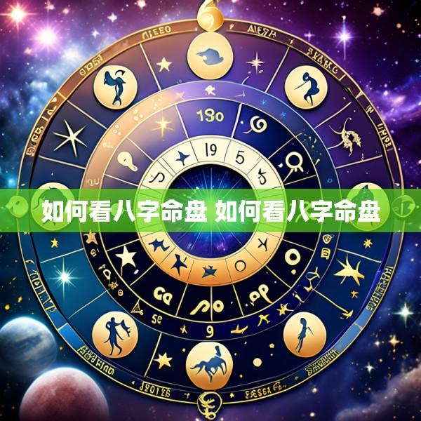 如何看八字命盘 如何看八字命盘