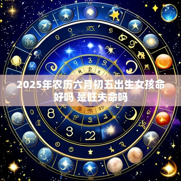 2025年农历六月初五出生女孩命好吗 是旺夫命吗
