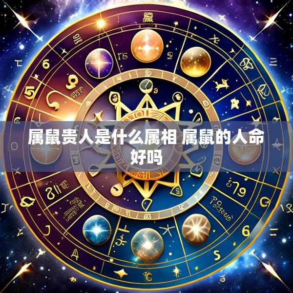属鼠贵人是什么属相 属鼠的人命好吗