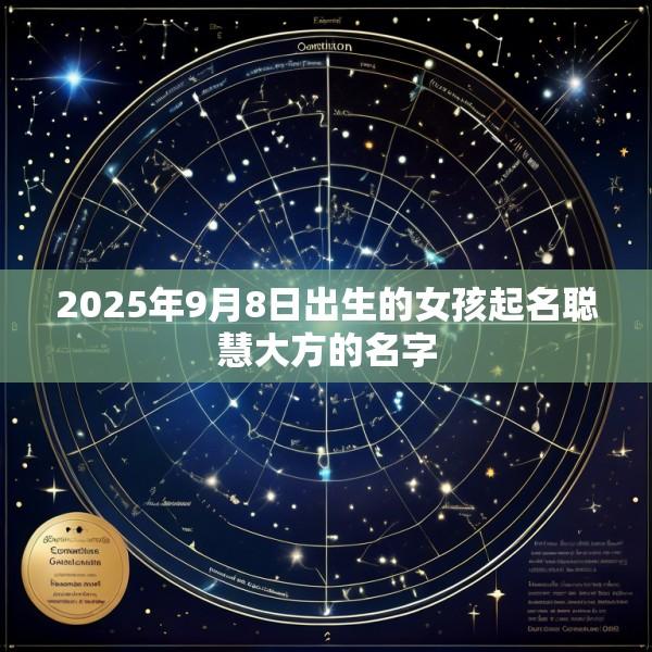 2025年9月8日出生的女孩起名聪慧大方的名字