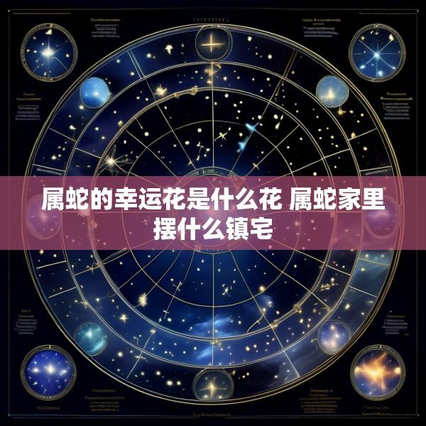属蛇的幸运花是什么花 属蛇家里摆什么镇宅
