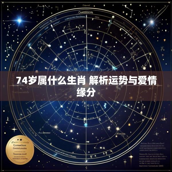 74岁属什么生肖 解析运势与爱情缘分