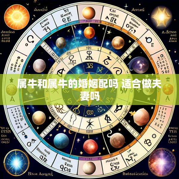 属牛和属牛的婚姻配吗 适合做夫妻吗