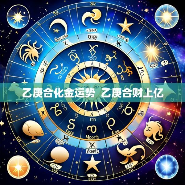 乙庚合化金运势  乙庚合财上亿