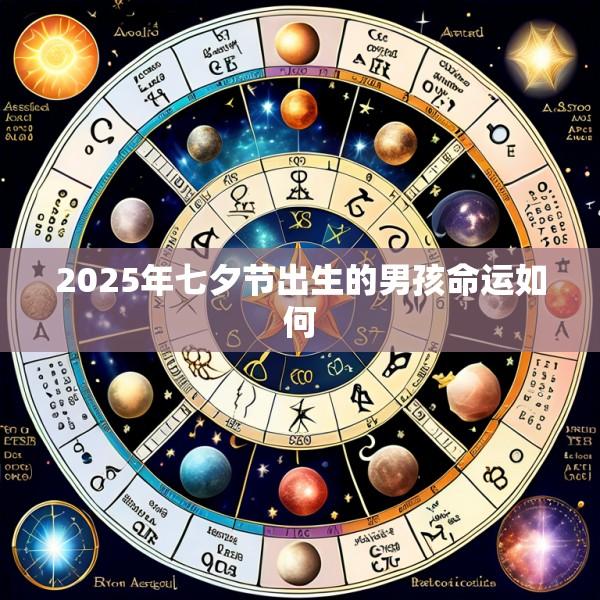 2025年七夕节出生的男孩命运如何