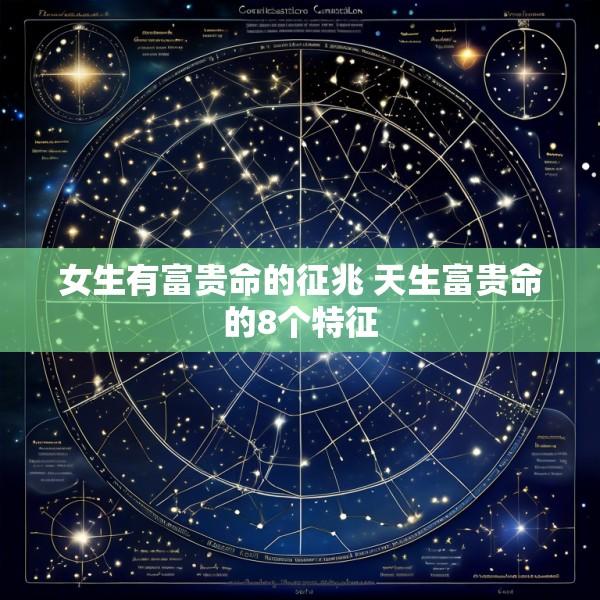 女生有富贵命的征兆 天生富贵命的8个特征
