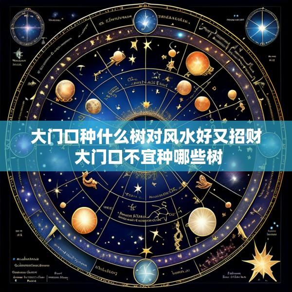 大门口种什么树对风水好又招财 大门口不宜种哪些树