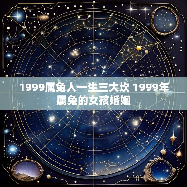 1999属兔人一生三大坎 1999年属兔的女孩婚姻