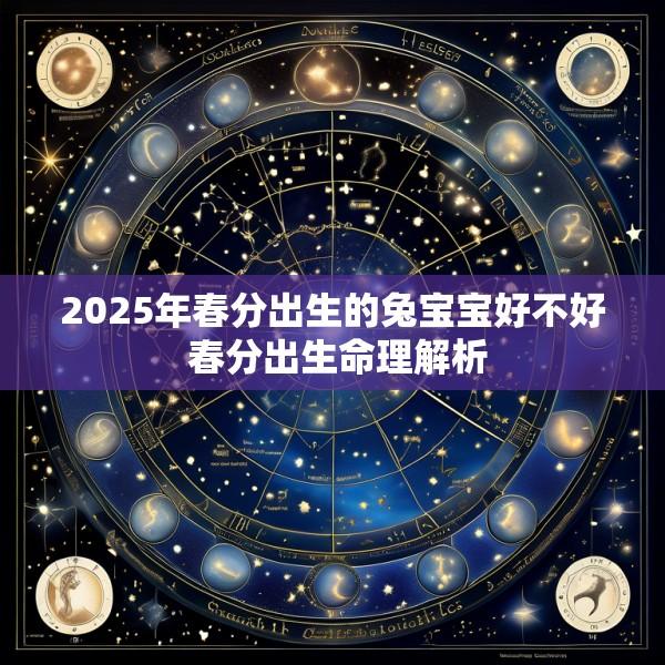 2025年春分出生的兔宝宝好不好 春分出生命理解析
