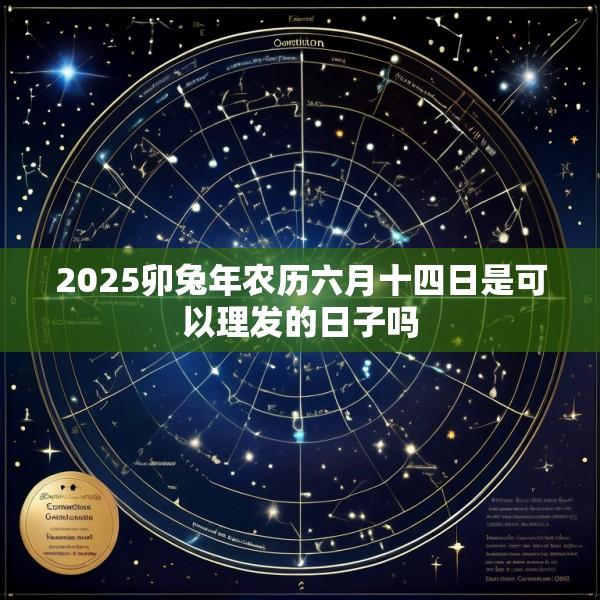 2025卯兔年农历六月十四日是可以理发的日子吗
