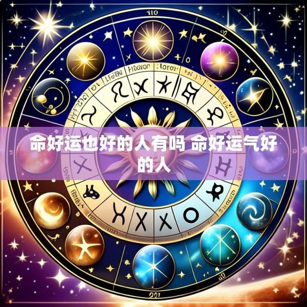 命好运也好的人有吗 命好运气好的人