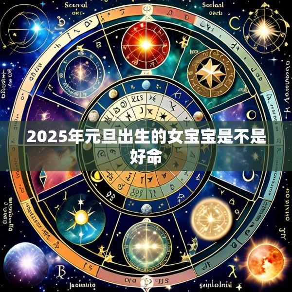 2025年元旦出生的女宝宝是不是好命