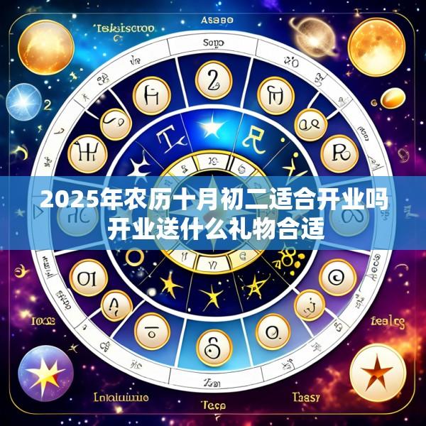 2025年农历十月初二适合开业吗 开业送什么礼物合适