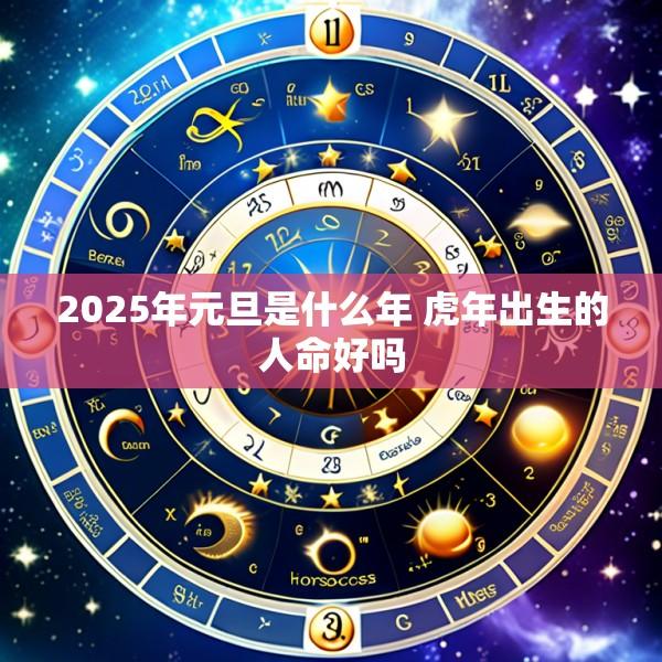 2025年元旦是什么年 虎年出生的人命好吗
