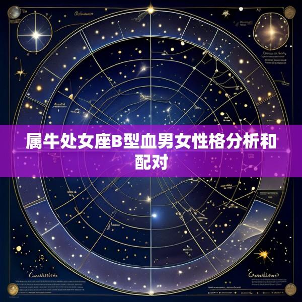 属牛处女座B型血男女性格分析和配对