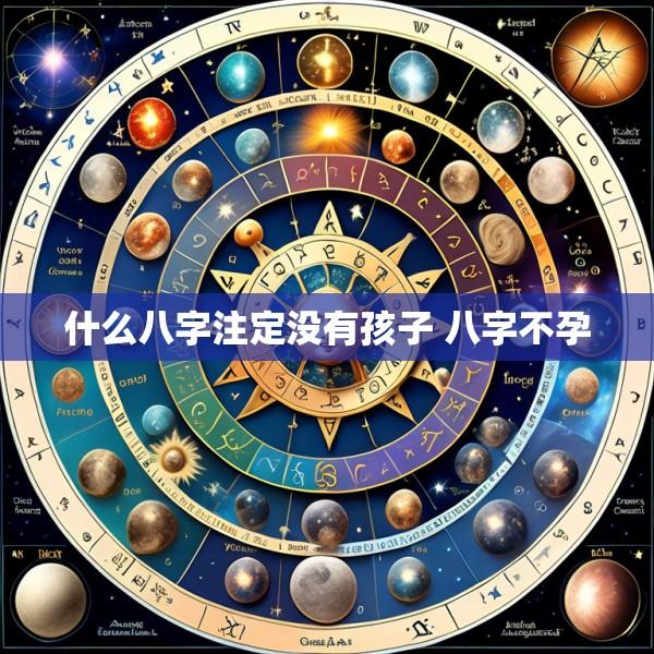 什么八字注定没有孩子 八字不孕