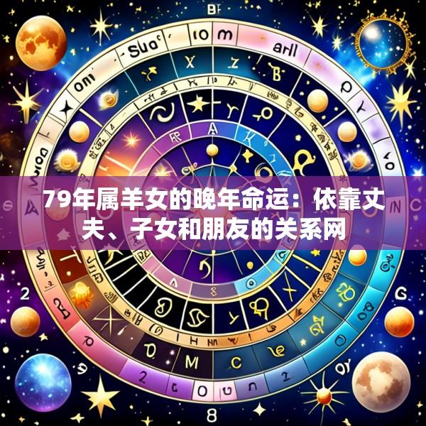 79年属羊女的晚年命运：依靠丈夫、子女和朋友的关系网