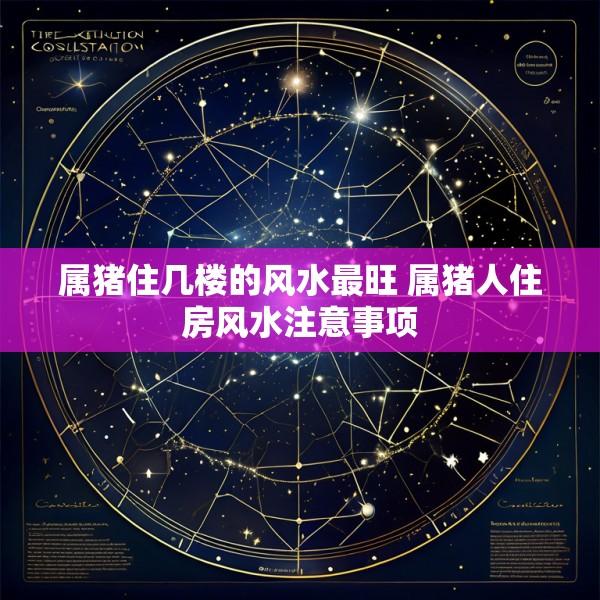 属猪住几楼的风水最旺 属猪人住房风水注意事项