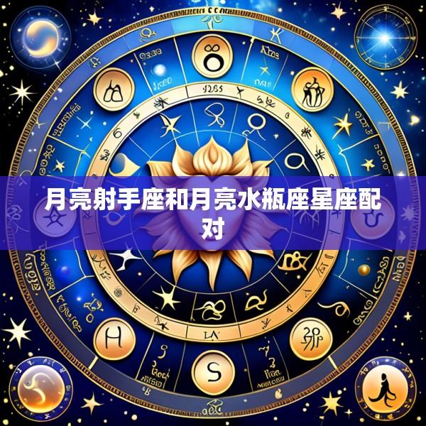 月亮射手座和月亮水瓶座星座配对