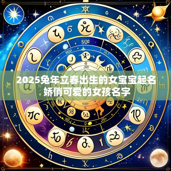 2025兔年立春出生的女宝宝起名 娇俏可爱的女孩名字