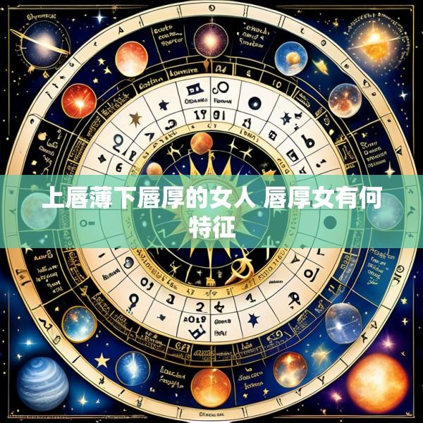 上唇薄下唇厚的女人 唇厚女有何特征