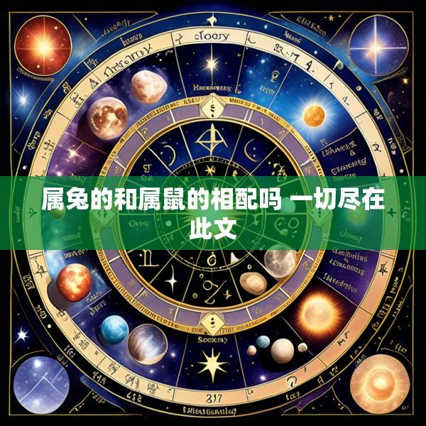 属兔的和属鼠的相配吗 一切尽在此文