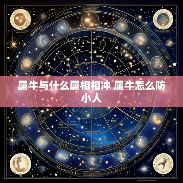 属牛与什么属相相冲 属牛怎么防小人