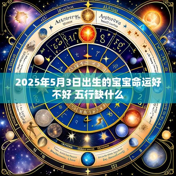 2025年5月3日出生的宝宝命运好不好 五行缺什么