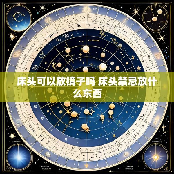 床头可以放镜子吗 床头禁忌放什么东西