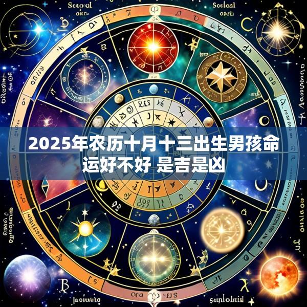 2025年农历十月十三出生男孩命运好不好 是吉是凶