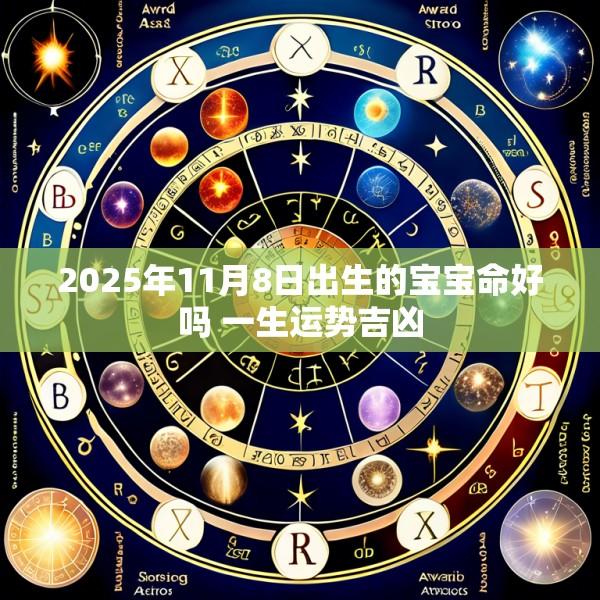 2025年11月8日出生的宝宝命好吗 一生运势吉凶