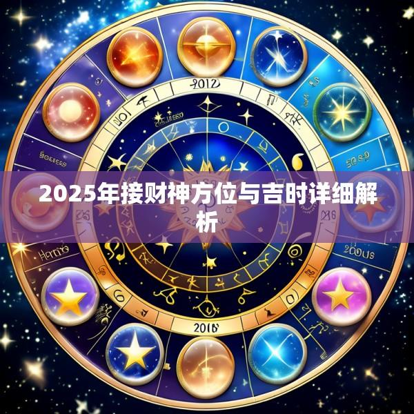 2025年接财神方位与吉时详细解析