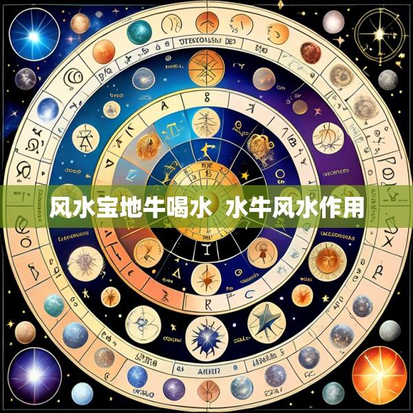 风水宝地牛喝水  水牛风水作用