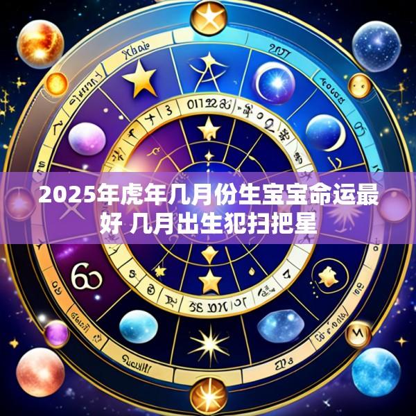 2025年虎年几月份生宝宝命运最好 几月出生犯扫把星