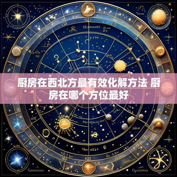 厨房在西北方最有效化解方法 厨房在哪个方位最好