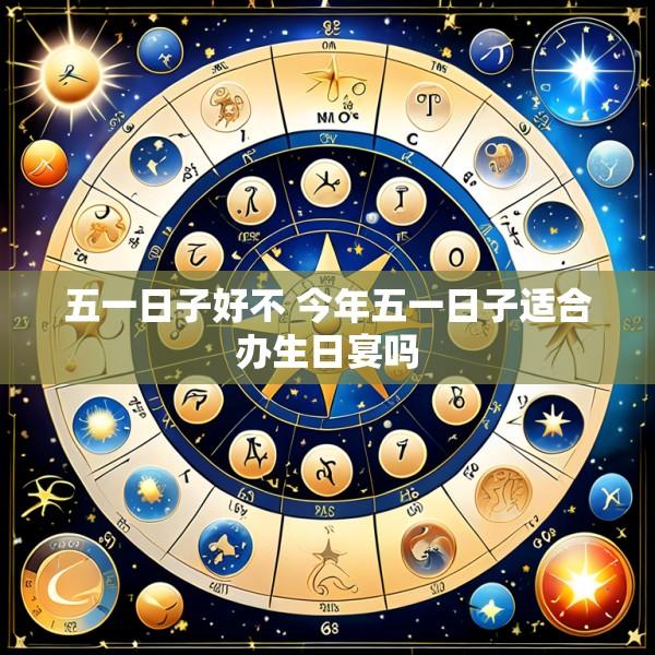 五一日子好不 今年五一日子适合办生日宴吗
