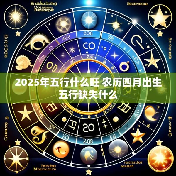 2025年五行什么旺 农历四月出生五行缺失什么