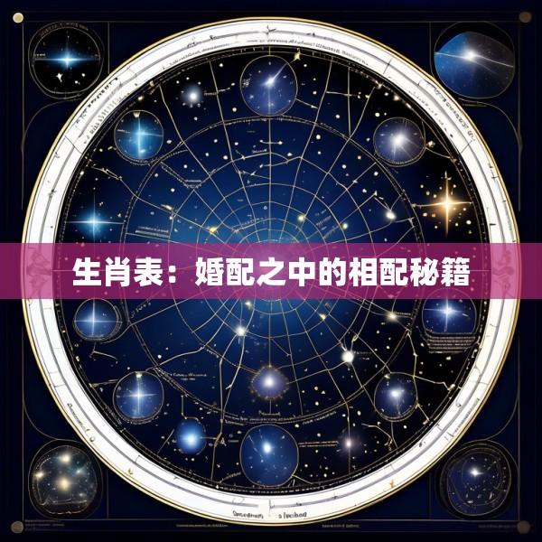 生肖表：婚配之中的相配秘籍