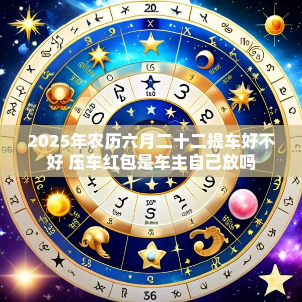 2025年农历六月二十二提车好不好 压车红包是车主自己放吗