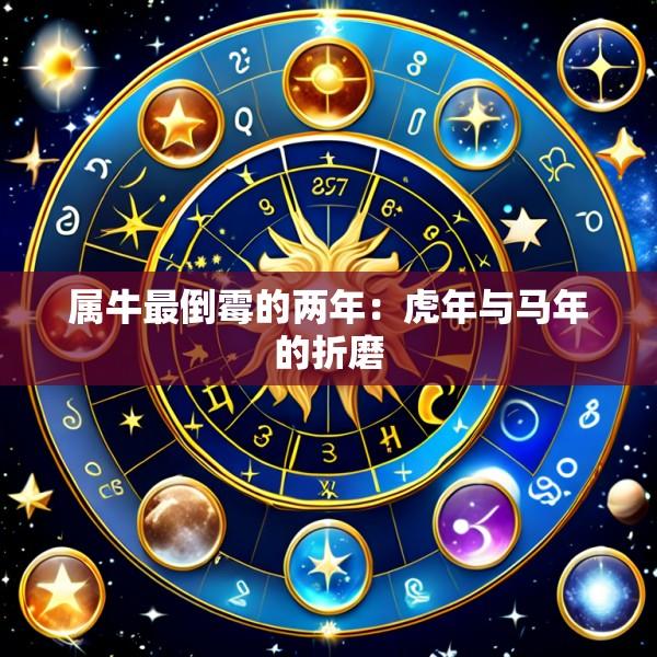 属牛最倒霉的两年：虎年与马年的折磨