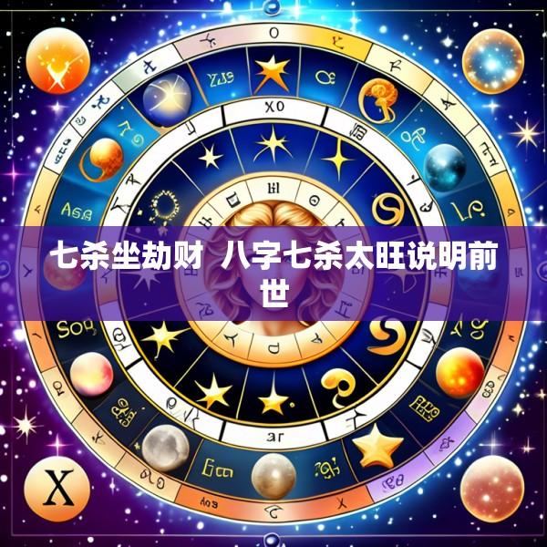 七杀坐劫财  八字七杀太旺说明前世