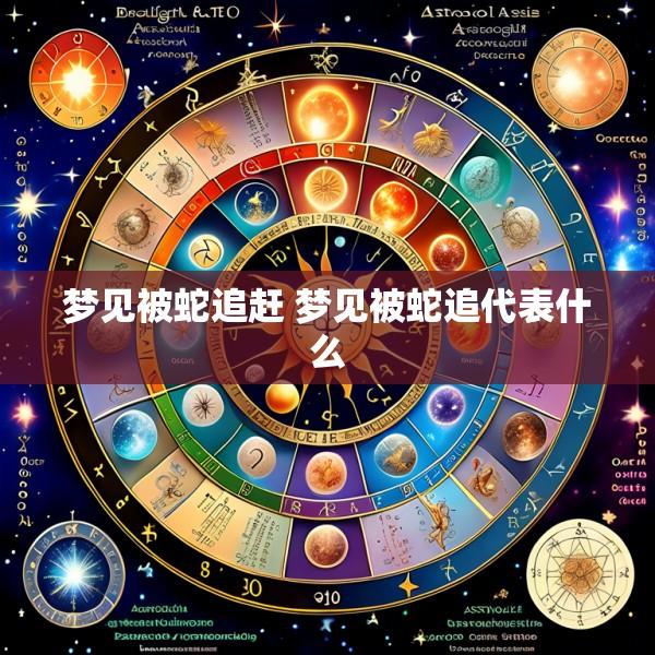 梦见被蛇追赶 梦见被蛇追代表什么
