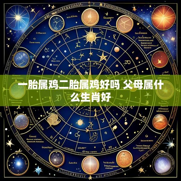 一胎属鸡二胎属鸡好吗 父母属什么生肖好